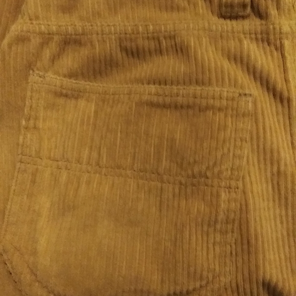 MENS courderouy pants old school tan color W 36 - Picture 3 of 7